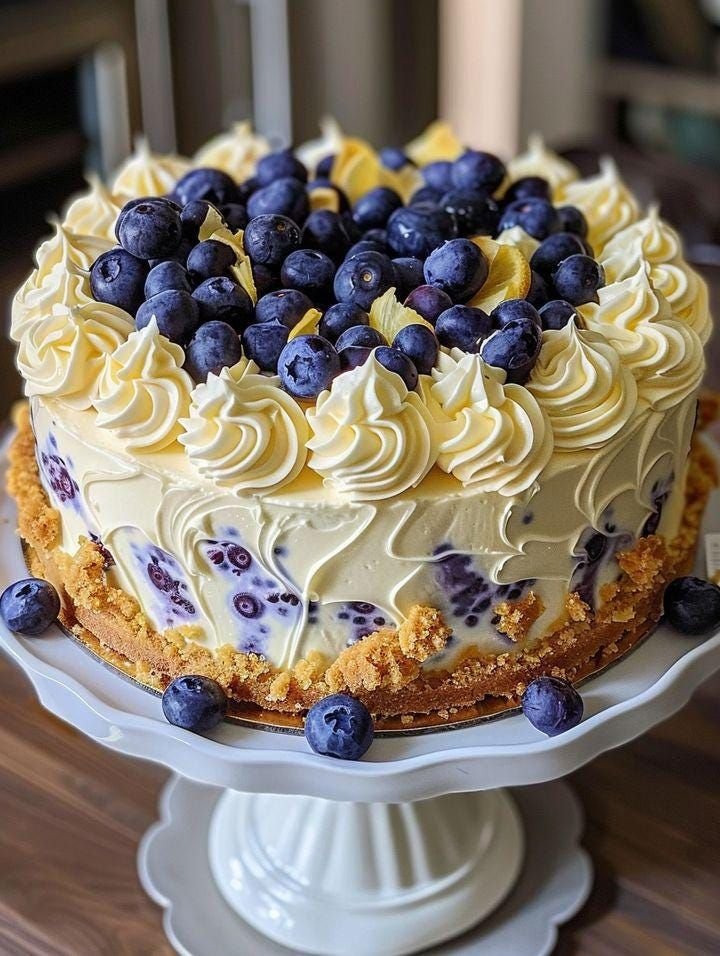 blueberry cake